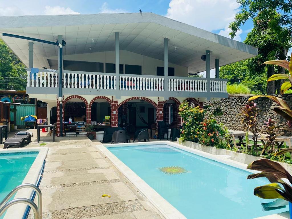 La Casona Sv Hostal La Libertad Luaran gambar