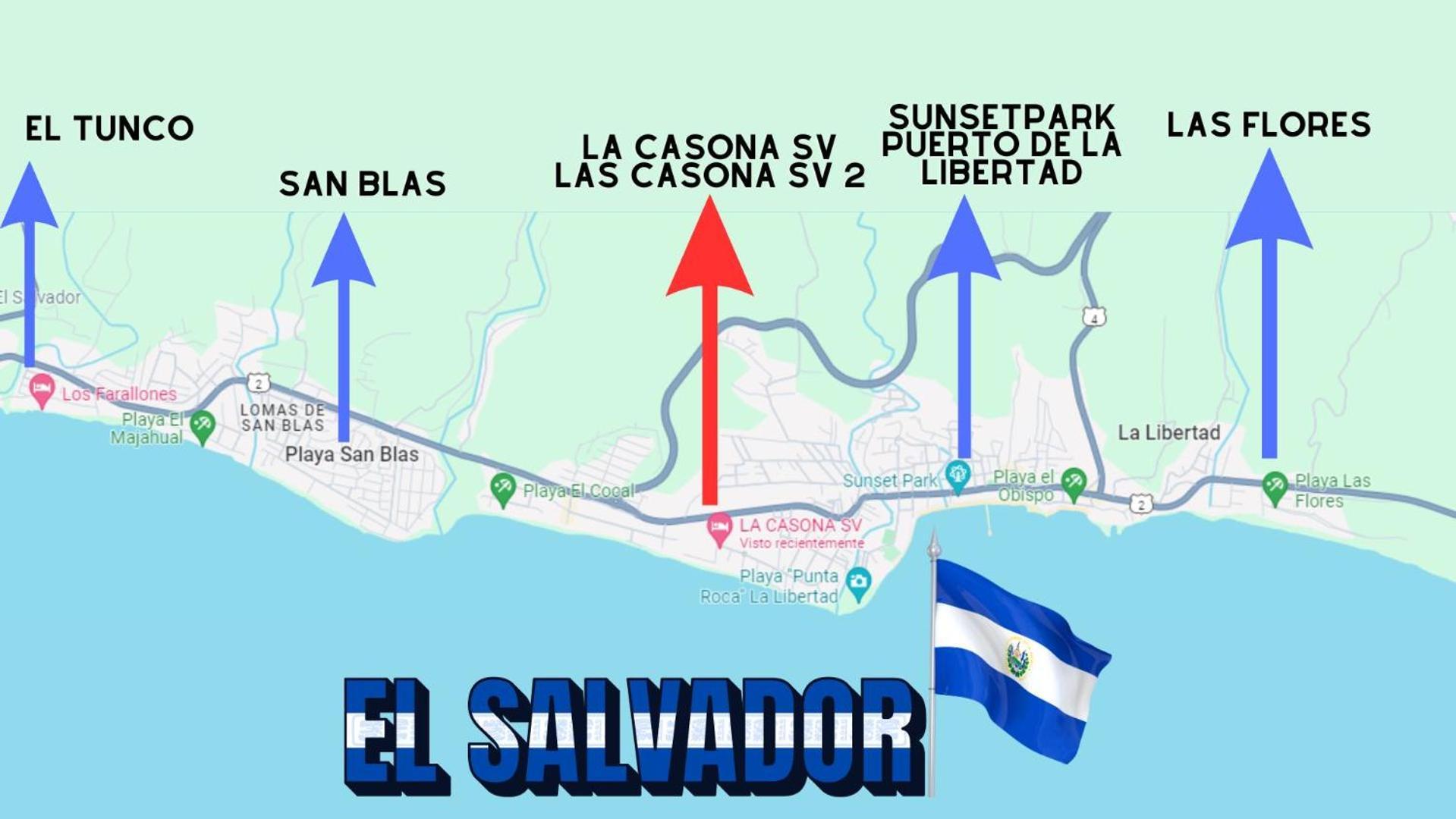 La Casona Sv Hostal La Libertad Luaran gambar